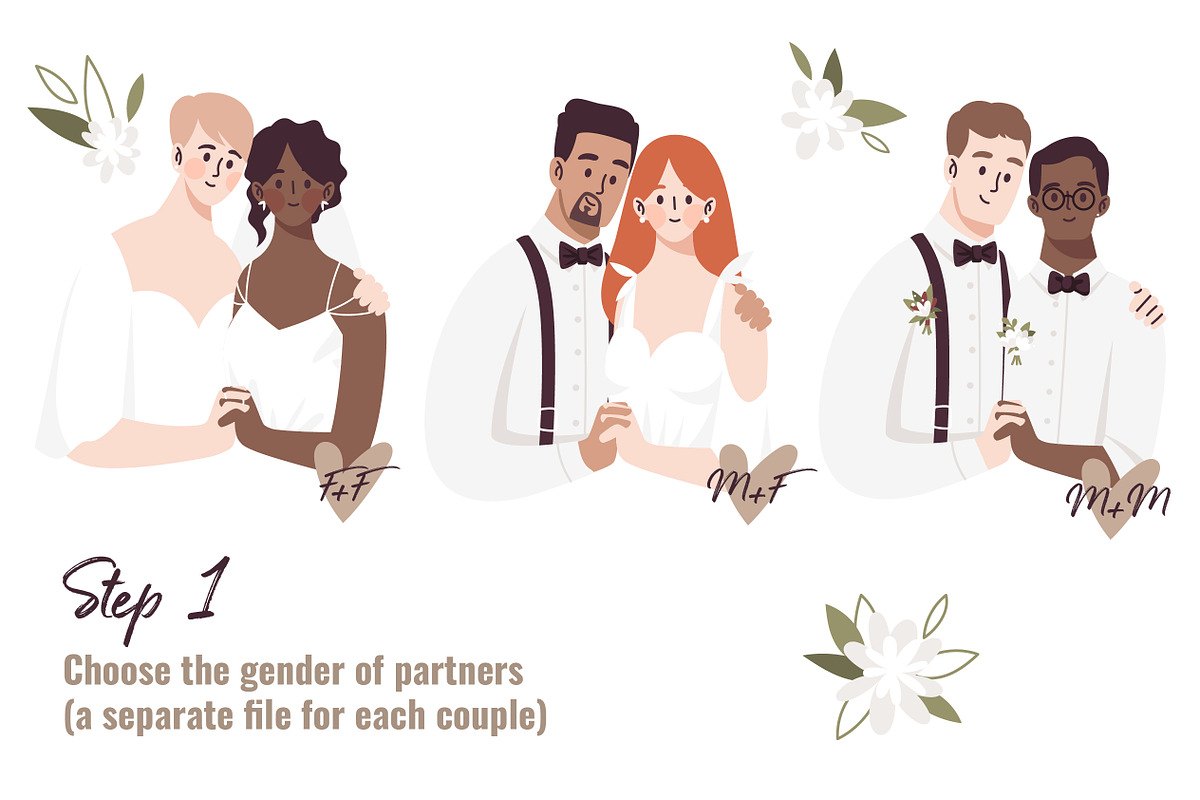 Wedding Portrait Creator, a Person Illustration by Frizenasya (Photo 2 of 14)