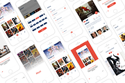 Movi - Movie App Template UI Kit, an iPhone Mockup by Creative Pixel Studio (Thumbnail 3 of 3)