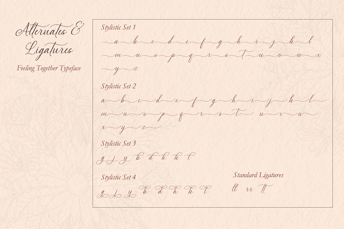 Feeling Together, a Script Font by Nathatype (Photo 7 of 7)