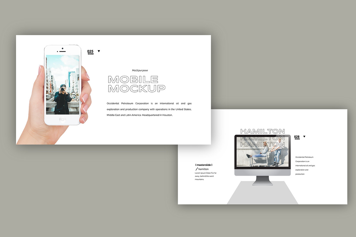 HAMILTON - Google Slide, a Presentation Template by Dirtytemp Studio (Photo 2 of 12)