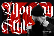 Newberth - Modern Blackletter Font, a Blackletter Font by Pixesia Studio (Thumbnail 2 of 11)