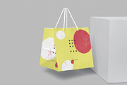 Kraft Paper Shopping Bag Mockups, a Packaging Mockup by DesignNeutrons (Thumbnail 7 of 7)