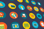 Flat Commerce Icons, an Outline Icon by Projectile (Thumbnail 2 of 3)
