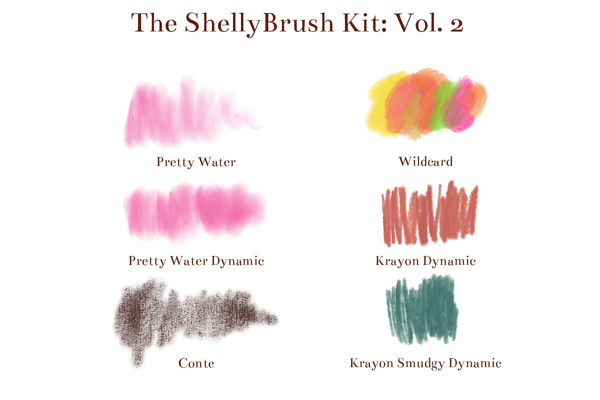 Procreate Brushes Watercolor Pencil, a Brush Add-On by Shelly Laslo Illustration (Photo 3 of 5)