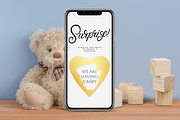 Pregnancy Digital Scratch Card, a Marketing Template by SunshineStudioBoutique (Thumbnail 1 of 7)