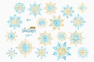 Snowflakes. Winter Collection