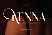 Kenna Elegant Serif Display Font, a Serif Font by Perfectype (Thumbnail 1 of 8)