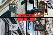 The Mega Signs Bundle, a Product Mockup by Madebyvadim (Thumbnail 6 of 10)
