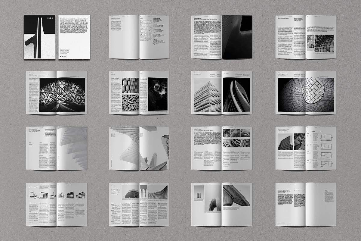 K A D O Brochure Template, a Brochure Template by Kovy (Photo 7 of 8)