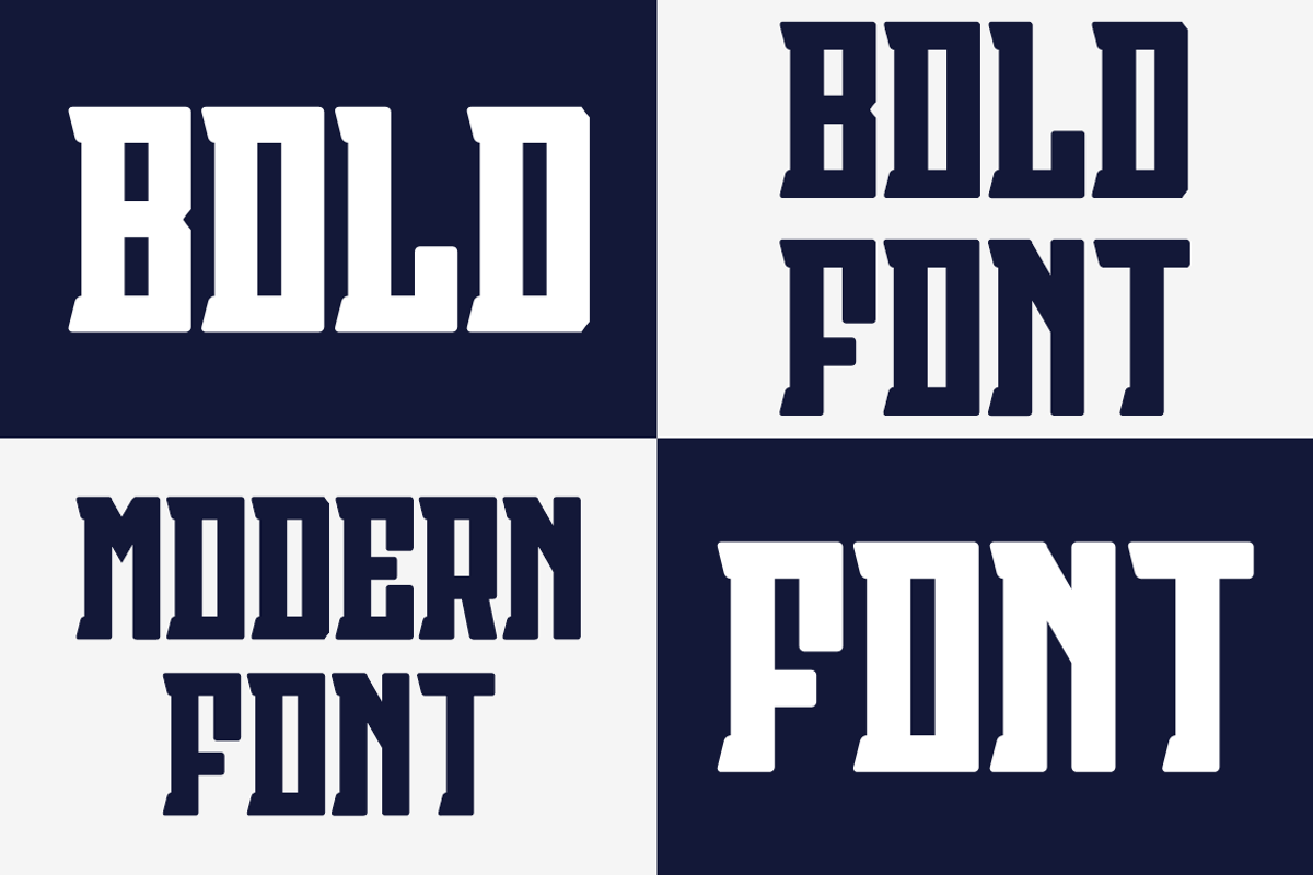 Black Sporden, a Serif Font by alon kelakon (Photo 2 of 5)