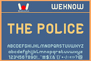 Subway font, a Font by weknow (Thumbnail 3 of 8)