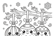 Christmas Fall Vibes Coloring Book, an Illustration by one-touch (Thumbnail 8 of 15)