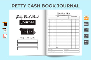 Petty Cash Book KDP Interior Journal