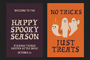 Midnight Party Retro Halloween Font, a Sans Serif Font by BilberryCreates (Thumbnail 2 of 9)