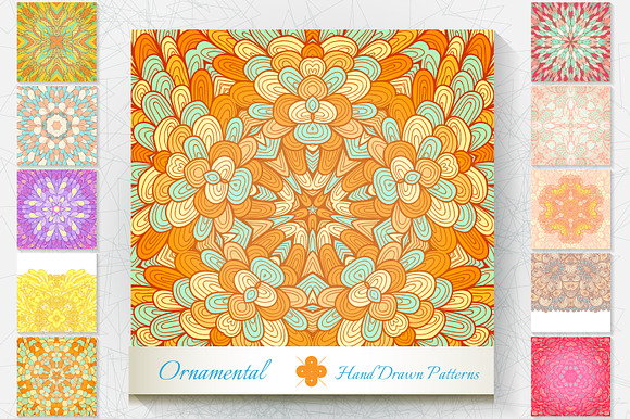 10 Ornamental Patterns. Set2