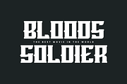 Crabby Soldier - Sport & Military Fo, a Serif Font by QR Design Studio (Thumbnail 4 of 8)