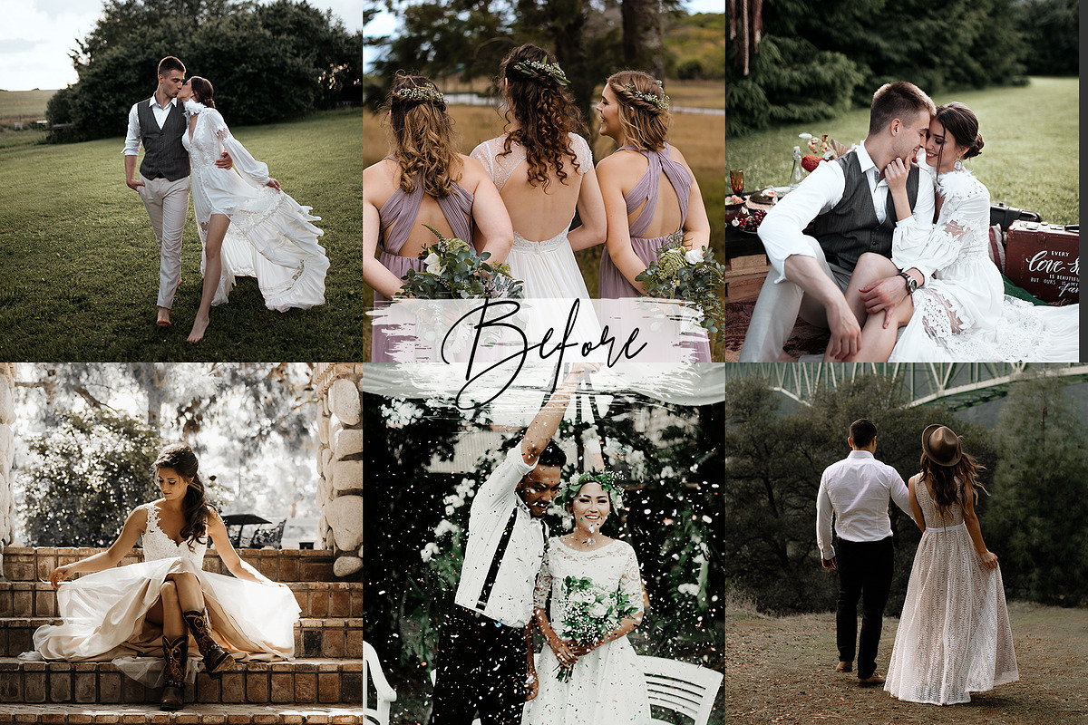 Boho Wedding Lightroom Presets Pack, an Action Add-On by PixelHive Pro (Photo 9 of 19)