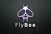 Bee Insect Animal Flying Wings Logo, a Branding & Logo Template by jongcreative (Thumbnail 2 of 4)