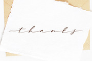 Gladis - Modern Calligraphy, a Script Font by Motokiwo (Thumbnail 8 of 8)