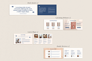 Author Website Canva Template, a Landing Page Template by Creatif Foundry (Thumbnail 6 of 9)