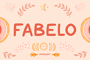 FABELO, a Font by Pinisi ART (Thumbnail 1 of 10)