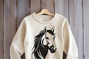 Vector group of horse head design., an Animal Illustration by yod67 (Thumbnail 10 of 10)