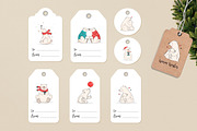 Polar Bears, Christmas illustrations, an Illustration by Marish (Thumbnail 5 of 8)