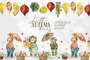 Little Autumn Bears. Watercolor, an Object Graphic by Ana-Sakuta (Thumbnail 5 of 12)