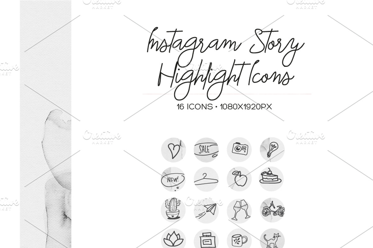 Instagram Stories Highlight Covers, a Social Media Template by The Brand Pub (Photo 2 of 3)
