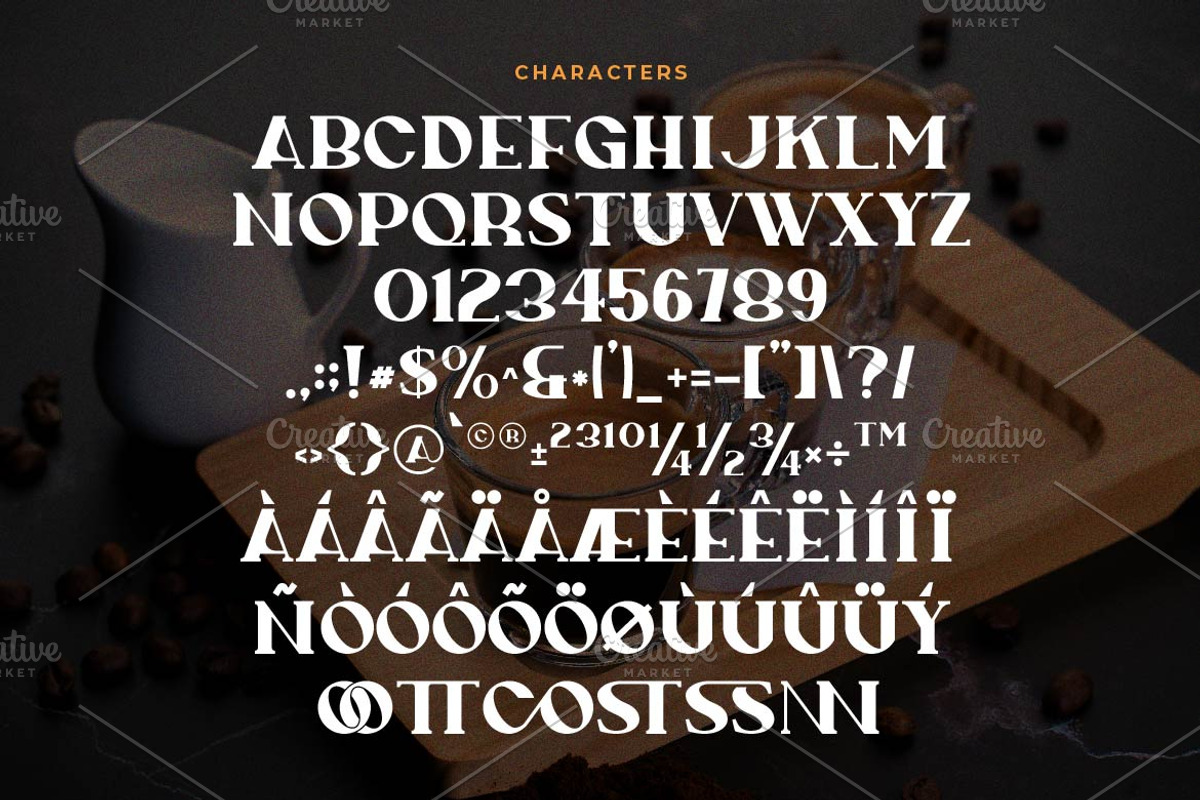 Emmant Stylish Serif Font, a Serif Font by Artiveko (Photo 2 of 7)
