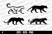 Illustration of a panther or cougar, an Animal Illustration by Vectorhight (Thumbnail 2 of 4)