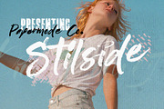 Stilside, a Handwritten Font by Papermode Co. (Thumbnail 1 of 7)