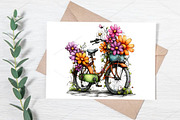 Whimsical Spring Clipart Bundle, an Illustration by Canvas Craft (Thumbnail 5 of 6)