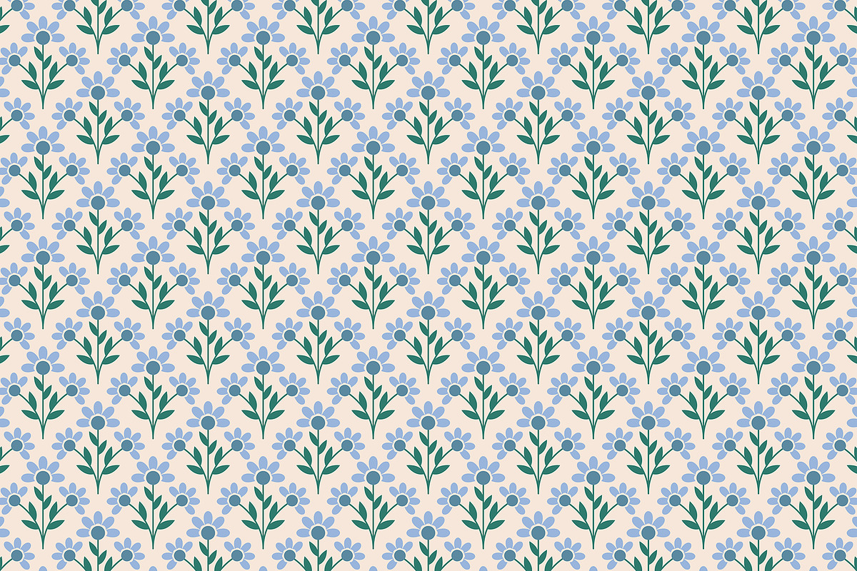 Blossom - Patterns, Shapes & Frames, a Pattern Graphic by Basia Stryjecka (Photo 11 of 35)