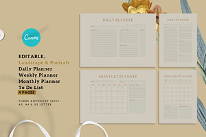 Landscape And Portrait Planner.