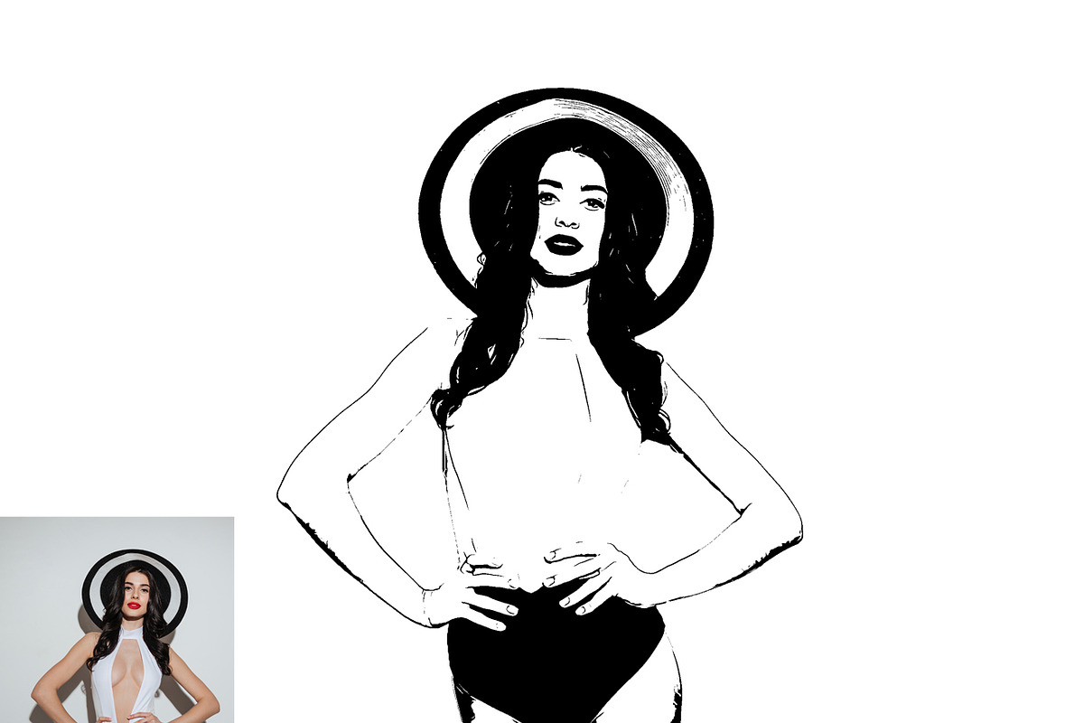 Vector Maker Photoshop Action, an Action Add-On by Studio Retouch (Photo 3 of 13)