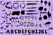 Procreate Graffiti Spray Paint Set, a Brush Add-On by AlwaysBeColoring (Thumbnail 6 of 13)