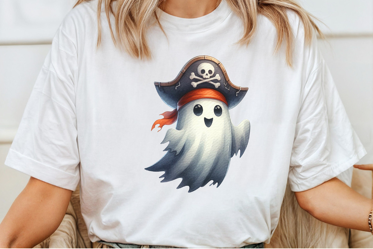 Halloween Ghost Clipart, an Illustration by Pixels.Craft (Photo 6 of 7)
