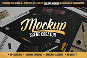 Mockup Scene Creator 12% OFF, a Books & Magazine Mockup by AwesomeMockups (Thumbnail 1 of 4)