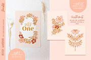 Retro floral patterns & wall art, a Pattern Graphic by Flora Wild Designs (Thumbnail 4 of 5)