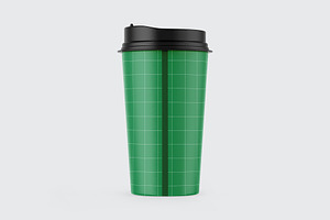 Matte Coffee Cup Mockup