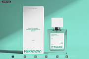 Perfume Glass Bottle Mockup Set, a Packaging Mockup by graphypix (Thumbnail 2 of 3)