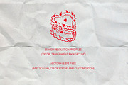 Vintage Lambeth Cakes & Frames, an Object Graphic by PaperJamLab (Thumbnail 2 of 11)
