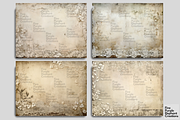 Old Tattered White Lace Junk Journal, a Background Graphic by Fine Purple Elephant (Thumbnail 2 of 4)