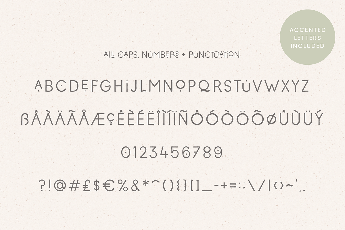 Catanzaro Ligature Display Font, a Sans Serif Font by Emma Webb Studio (Photo 3 of 12)