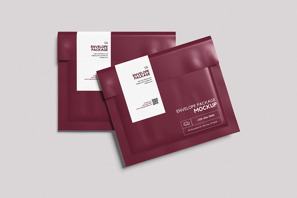 Envelope Package Mockup, an Advertising Mockup by swsi-studio