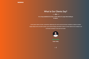 Mobirus - Landing Page Template