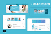 Medical Hospital Template Design, a Templates & Theme by Neha Guleria (Thumbnail 1 of 4)