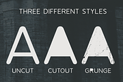 Brooklyn Hope Cutout Font, a Font by GlitzyGrapix (Thumbnail 2 of 8)