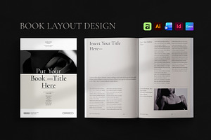 Book Layout & Magazine Template, a Brochure Template by Olion Lora